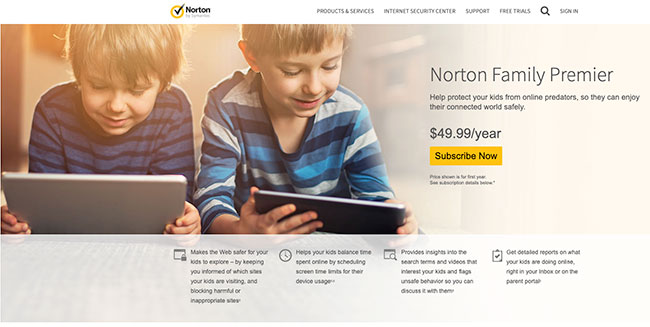 Norton Family Parental Control for Android